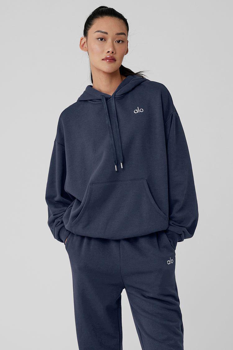 ALO Navy Hoodie