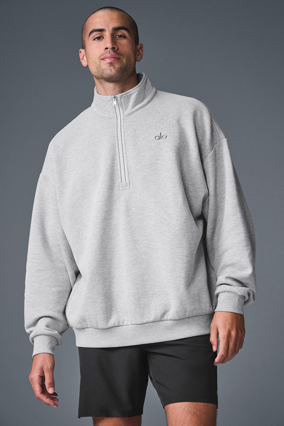 ALO Grey 1/4 Zip
